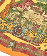 HERMES（エルメス）バンダナ・スカーフ 黄 サイズ:90 レディース/2200612287693