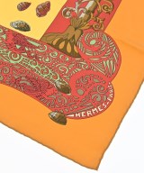 HERMES（エルメス）バンダナ・スカーフ 黄 サイズ:90 レディース/2200612287693