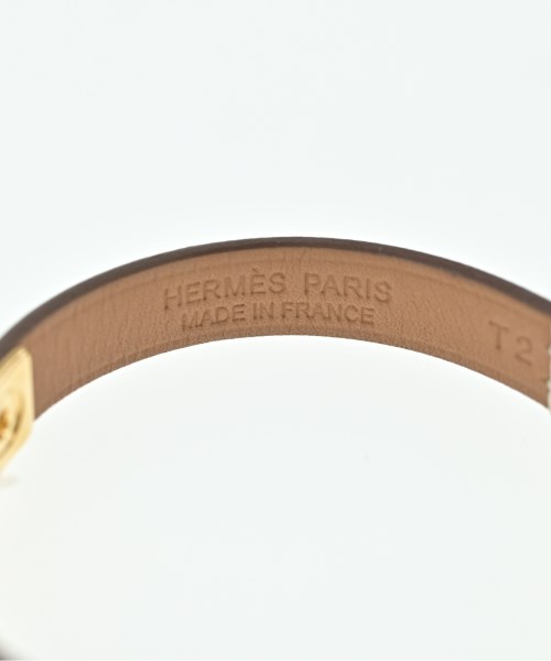 HERMES（エルメス）ブレスレット・バングル 白 サイズ:- レディース/2200612287976