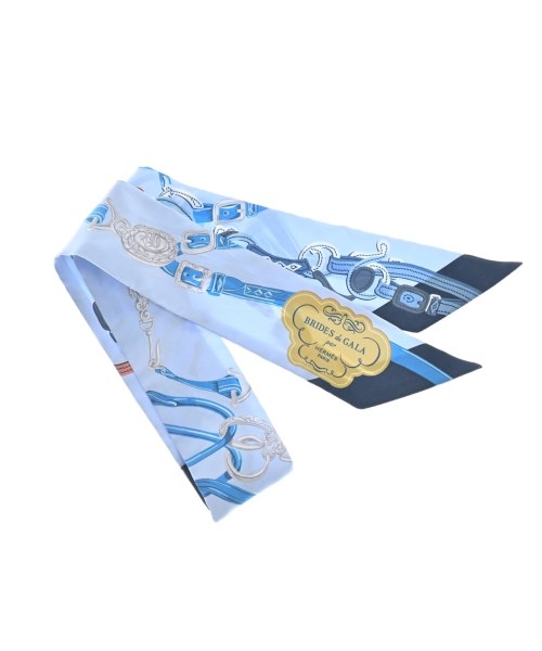 HERMES（エルメス）バンダナ・スカーフ 青 サイズ:- レディース/2200610942068