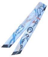 HERMES（エルメス）バンダナ・スカーフ 青 サイズ:- レディース/2200610942068