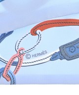 HERMES（エルメス）バンダナ・スカーフ 青 サイズ:- レディース/2200610942068