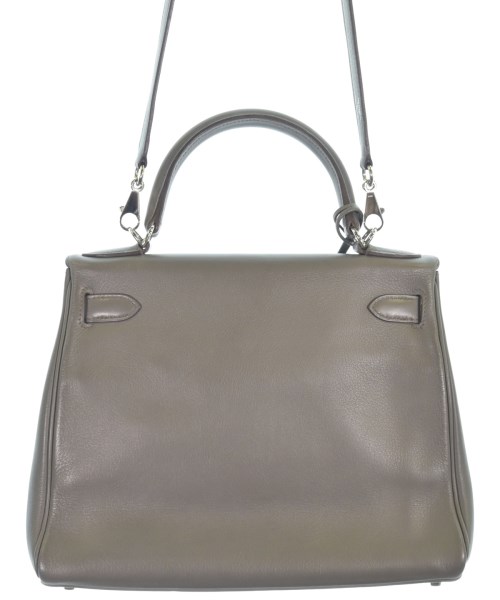 HERMES（エルメス）ハンドバッグ グレー サイズ:28 レディース/2200613645027