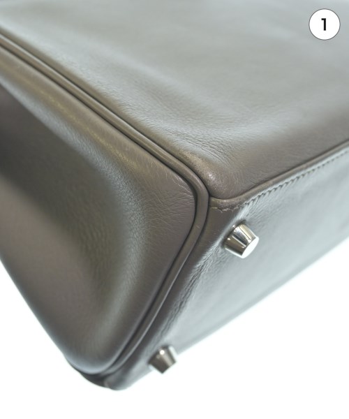 HERMES（エルメス）ハンドバッグ グレー サイズ:28 レディース/2200613645027
