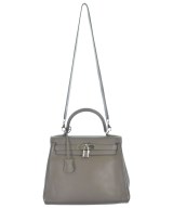 HERMES（エルメス）ハンドバッグ グレー サイズ:28 レディース/2200613645027