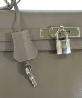 HERMES（エルメス）ハンドバッグ グレー サイズ:28 レディース/2200613645027