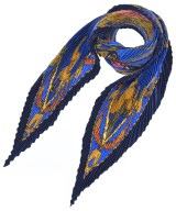 HERMES（エルメス）バンダナ・スカーフ 紺 サイズ:- レディース/2200613784030