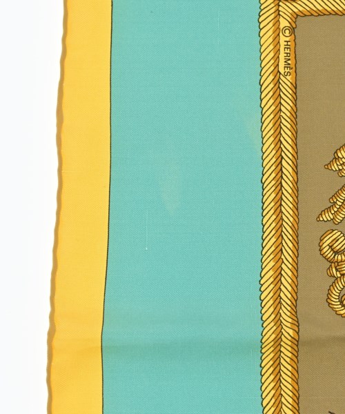 HERMES（エルメス）バンダナ・スカーフ ベージュ サイズ:90 レディース/2200613801010