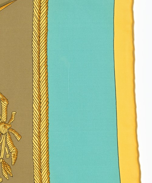 HERMES（エルメス）バンダナ・スカーフ ベージュ サイズ:90 レディース/2200613801010