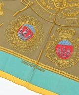 HERMES（エルメス）バンダナ・スカーフ ベージュ サイズ:90 レディース/2200613801010