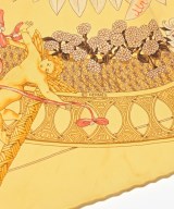 HERMES（エルメス）バンダナ・スカーフ 黄 サイズ:- レディース/2200614245394