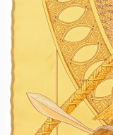HERMES（エルメス）バンダナ・スカーフ 黄 サイズ:- レディース/2200614245394