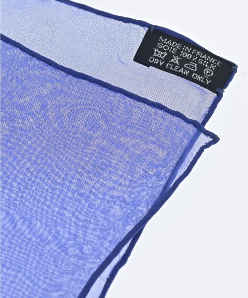 HERMES（エルメス）バンダナ・スカーフ 青 サイズ:- レディース/2200614245431