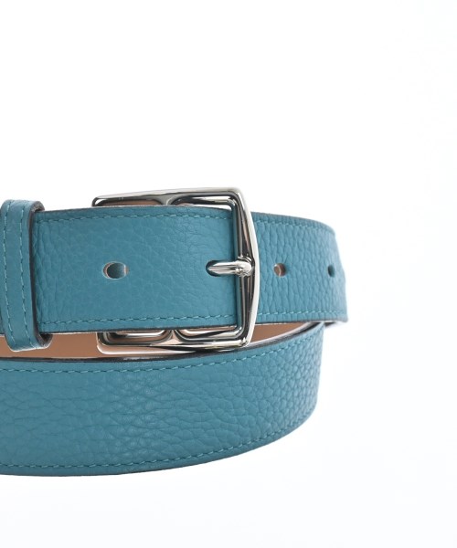 HERMES（エルメス）ベルト 青 サイズ:90 レディース/2200614245585