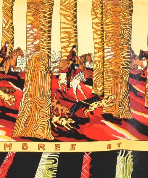 HERMES（エルメス）バンダナ・スカーフ 黒 サイズ:90 レディース/2200615577685