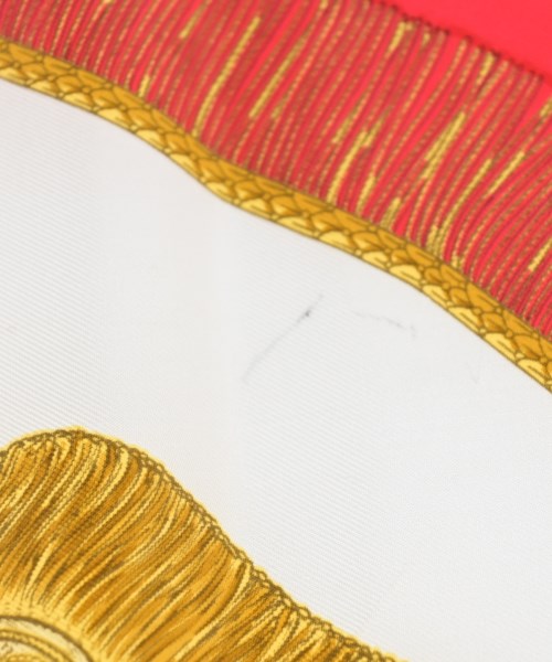 HERMES（エルメス）バンダナ・スカーフ 赤 サイズ:90 レディース/2200615577692