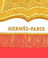 HERMES（エルメス）バンダナ・スカーフ 赤 サイズ:90 レディース/2200615577692