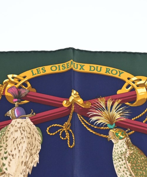 HERMES（エルメス）バンダナ・スカーフ 緑 サイズ:90 レディース/2200615577739