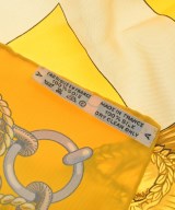 HERMES（エルメス）バンダナ・スカーフ 黄 サイズ:90 レディース/2200615577746