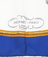 HERMES（エルメス）バンダナ・スカーフ 青 サイズ:90 レディース/2200615577753