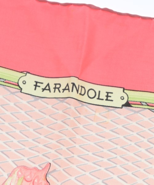 HERMES（エルメス）バンダナ・スカーフ ピンク サイズ:90 レディース/2200615577760