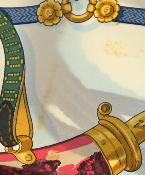 HERMES（エルメス）バンダナ・スカーフ 紺 サイズ:90 レディース/2200615577777