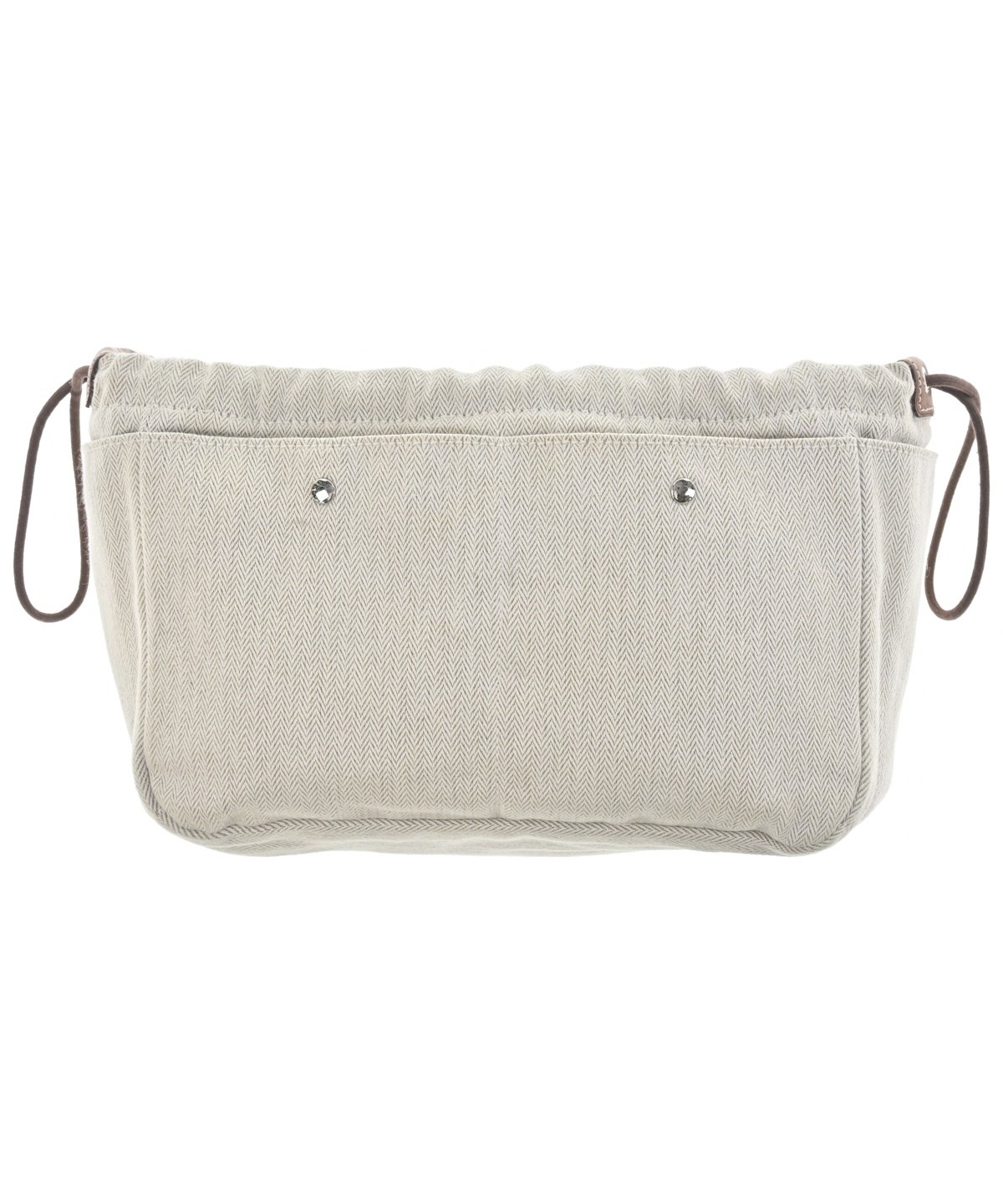 HERMES（エルメス）ポーチ ベージュ サイズ:25 レディース