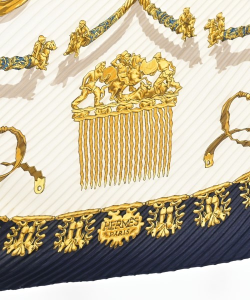 HERMES（エルメス）バンダナ・スカーフ 白 サイズ:- レディース/2200547492247