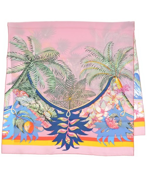 HERMES（エルメス）バンダナ・スカーフ ピンク サイズ:- レディース/2200617112228