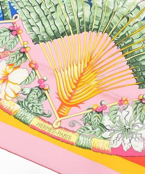 HERMES（エルメス）バンダナ・スカーフ ピンク サイズ:- レディース/2200617112228