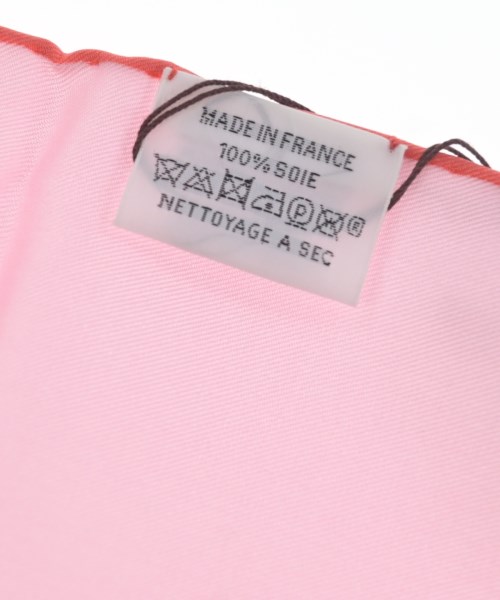 HERMES（エルメス）バンダナ・スカーフ ピンク サイズ:- レディース/2200617112228