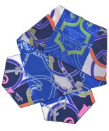 HERMES（エルメス）バンダナ・スカーフ 青 サイズ:- レディース/2200617112402