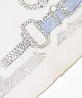 HERMES（エルメス）バンダナ・スカーフ 白 サイズ:90 レディース/2200617112419