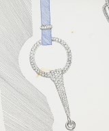 HERMES（エルメス）バンダナ・スカーフ 白 サイズ:90 レディース/2200617112419