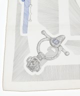 HERMES（エルメス）バンダナ・スカーフ 白 サイズ:90 レディース/2200617112419