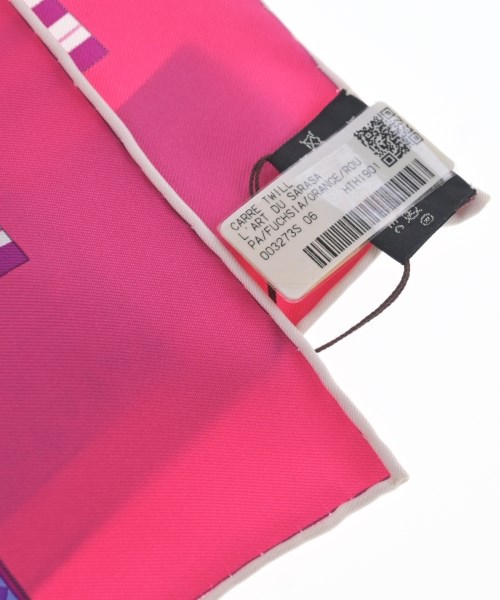 HERMES（エルメス）バンダナ・スカーフ ピンク サイズ:- レディース/2200617112433