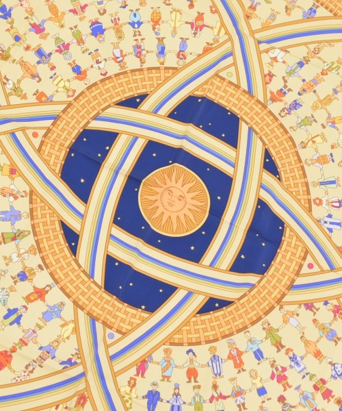 HERMES（エルメス）バンダナ・スカーフ 紺 サイズ:- レディース/2200617792055