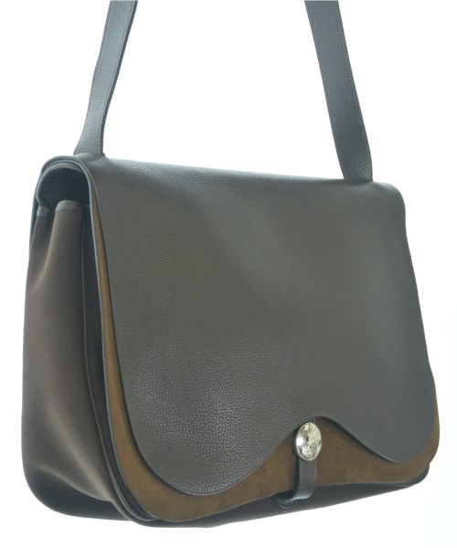 HERMES（エルメス）ショルダーバッグ 茶 サイズ:GM レディース/2200618282265