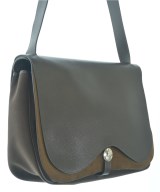 HERMES（エルメス）ショルダーバッグ 茶 サイズ:GM レディース/2200618282265