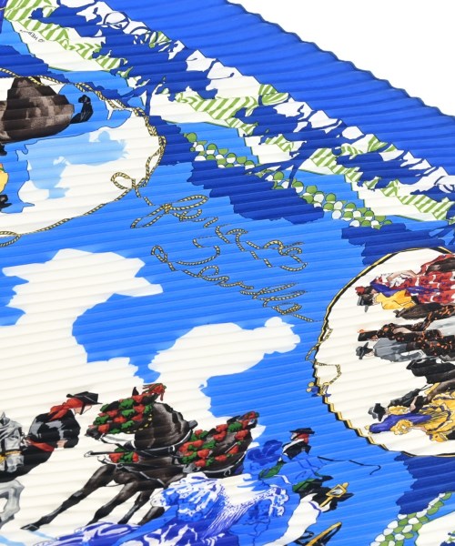 HERMES（エルメス）バンダナ・スカーフ 青 サイズ:- レディース/2200618282692