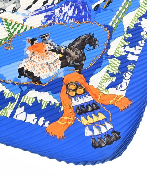 HERMES（エルメス）バンダナ・スカーフ 青 サイズ:- レディース/2200618282692