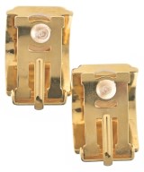 HERMES（エルメス）ピアス・イヤリング 黒 サイズ:- レディース/2200618282715