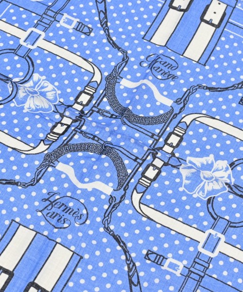 HERMES（エルメス）バンダナ・スカーフ 青 サイズ:- レディース/2200619039035