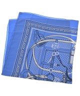 HERMES（エルメス）バンダナ・スカーフ 青 サイズ:- レディース/2200619039035