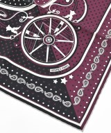 HERMES（エルメス）バンダナ・スカーフ 黒 サイズ:55 レディース/2200597214783