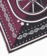 HERMES（エルメス）バンダナ・スカーフ 黒 サイズ:55 レディース/2200597214783