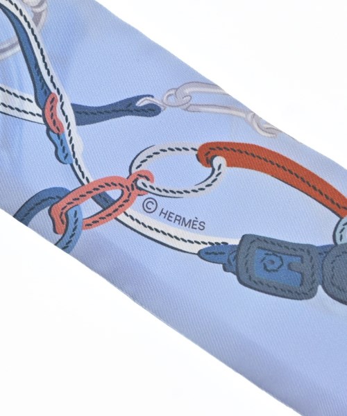 HERMES（エルメス）バンダナ・スカーフ 青 サイズ:- レディース/2200611637468