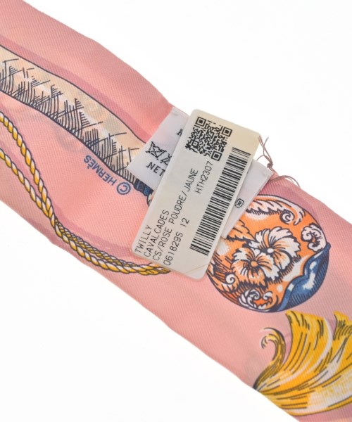 HERMES（エルメス）バンダナ・スカーフ ピンク サイズ:- レディース/2200611637475