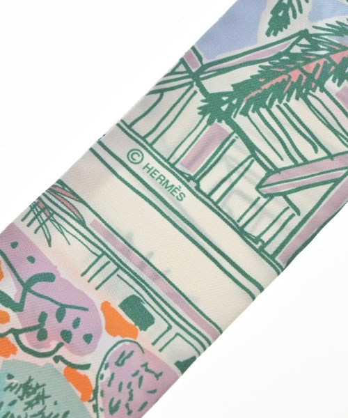 HERMES（エルメス）バンダナ・スカーフ 白 サイズ:- レディース/2200611637499