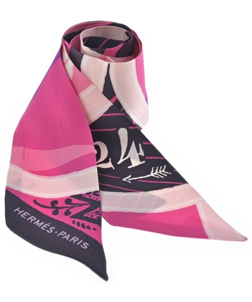 HERMES（エルメス）バンダナ・スカーフ ピンク サイズ:- レディース/2200611637536